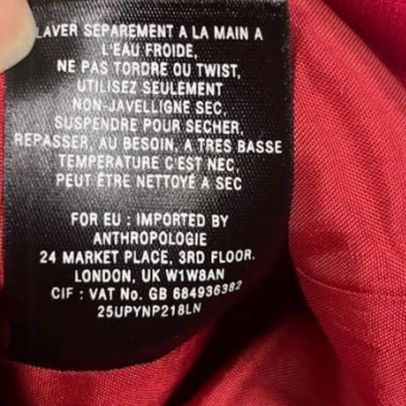 Anthropologie Red Women's Shorts - Picture 9 of 10